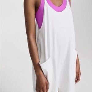 NWOT FP Movement Women's Hot Shot Romper White Size M
